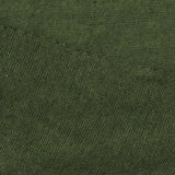 Brushed Polyester Viscose Stretch Chunky Knit Fabric, 220 gsm, 154 cm — Green — photo 2