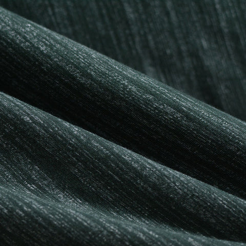 Dark Green Marl Jersey Knit, Cotton, 180 gsm