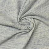 Light Blue Marl Jersey Knit, Cotton-Poly — photo 2