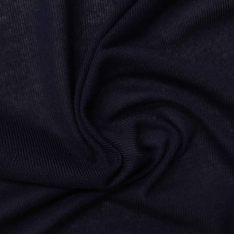 Dark Navy Ribbed Rib Knit