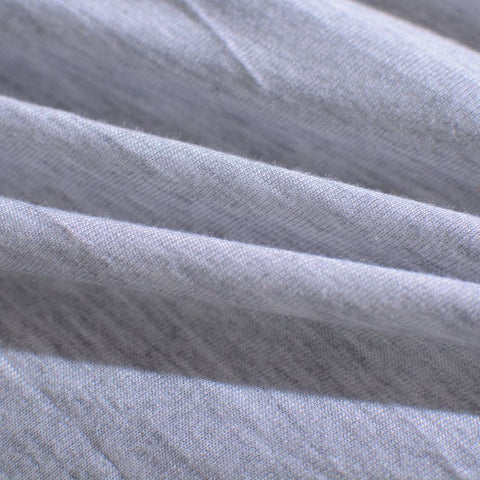 Light Grey Marl Jersey Knit, Viscose, 132 gsm