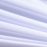 Polyester Stretch Chiffon Fabric, 120 gsm, 147 cm — White — photo 2