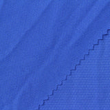 Polyester Stretch Birdseye Knit Fabric, 130 gsm, 152 cm — Blue — photo 2