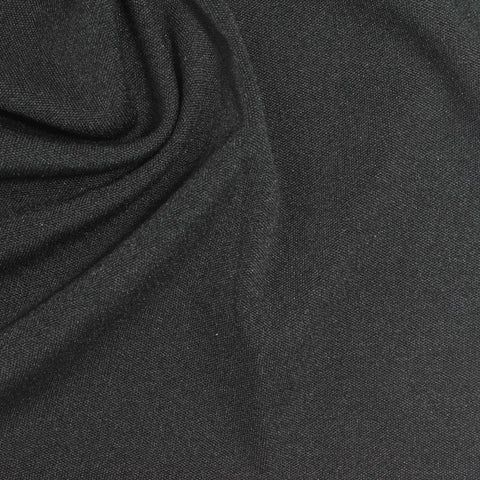 Polyester Stretch Sateen Fabric, 190 gsm, 160 cm — Grey