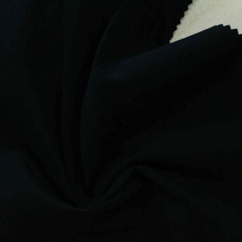 100% Cotton Corduroy Fabric, 265 gsm — Black