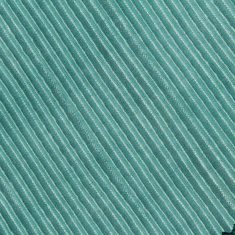Printed 100% Polyester Plissé Fabric, 150 gsm, 145 cm — Green