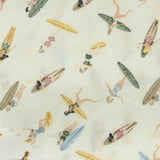 100% Cotton Poplin Fabric, 101 gsm, 147 cm — White — photo 2