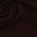 Polyester Cotton Stretch Rib Knit Fabric, 290 gsm, 165 cm — Brown — photo 2