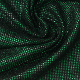 Green Fine-Grid Jacquard, Polyester — photo 2
