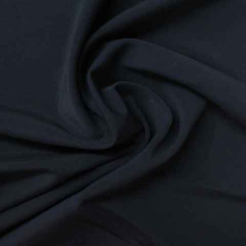Viscose Stretch Jersey Knit Fabric, 285 gsm, 150 cm — Navy