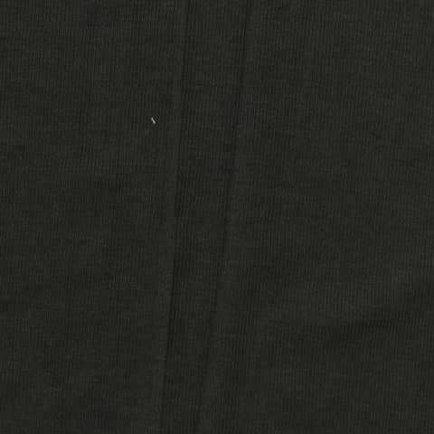 Tencel Lyocell Acrylic Stretch Rib Knit Fabric, 180 gsm, 160 cm — Black