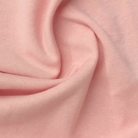 Dusty Pink Rib Knit, Cotton