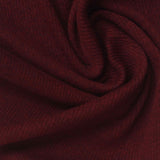 Cotton Polyester Stretch Rib Knit Fabric, 250 gsm, 135 cm — Red — photo 2