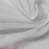 100% Polyester Warp Knit Fabric, 111 gsm, 160 cm — White — photo 2