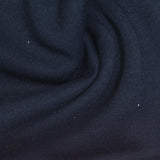 Brushed Cotton Polyester French Terry Fabric, 247 gsm, 172 cm — Navy — photo 2