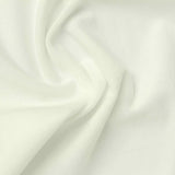 100% Polyester Knit Fabric, 180 gsm, 150 cm — White — photo 2