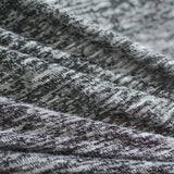 Heather Grey Marl Knit, Viscose-Poly — photo 2