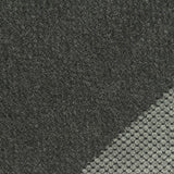 Grey Textured Interlock Knit, Polyester — photo 2