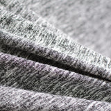 Black Marl Chunky Knit, Viscose-Poly — photo 2
