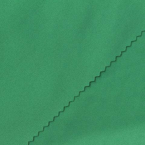 Polyester Stretch Sateen Fabric, 160 gsm, 160 cm — Green