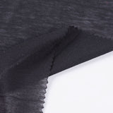 Dark Grey Marl Jersey Knit, Polyester — photo 2