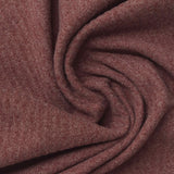 Brown Textured-Marl Rib Knit, Polyester — photo 2