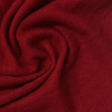 Polyester Viscose Stretch Chunky Knit Fabric, 191 gsm, 165 cm — Red — photo 2