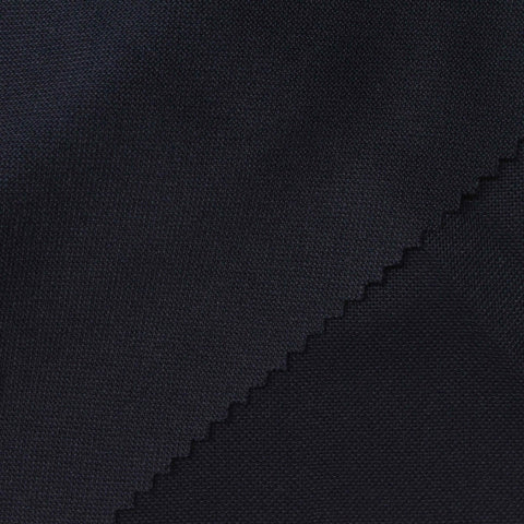 100% Polyester Piqué Knit Fabric, 180 gsm, 170 cm — Navy