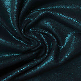 Blue Glitter Knit, Cotton-Poly — photo 2