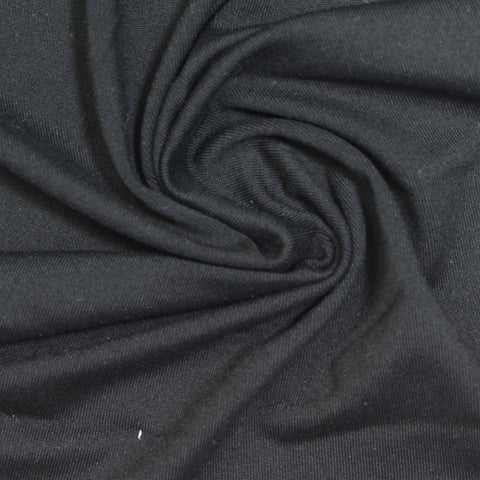 Nylon Stretch Jersey Knit Fabric, 220 gsm, 153 cm — Grey