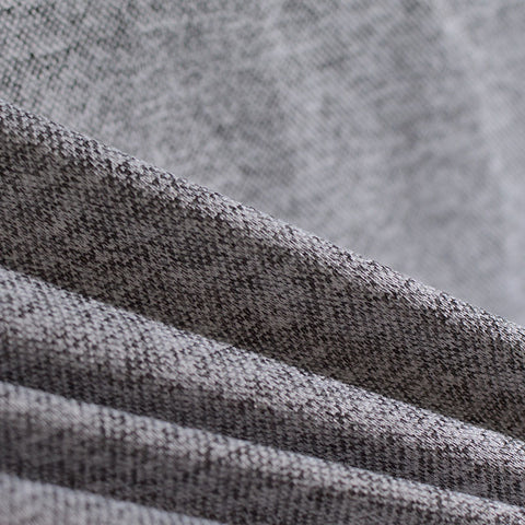 Grey Heathered-Marl Knit, Polyester, 232 gsm