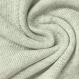 Light Grey Marl Rib Knit, Polyester — photo 2