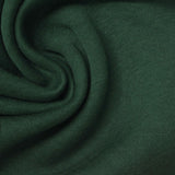Brushed Cotton Polyester French Terry Fabric, 200 gsm, 165 cm — Green — photo 2