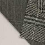Black Plaid Jacquard, Polyester — photo 2