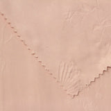 Light Peach Tone-on-Tone Floral Jacquard, Polyester — photo 2