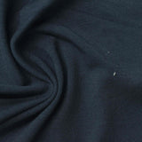 Modal Stretch Interlock Knit Fabric, 300 gsm, 180 cm — Navy — photo 2