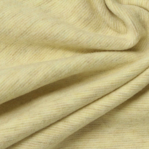 Light Yellow Marl Velvet, Viscose-Acrylic