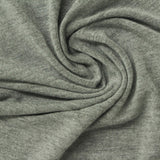 Heather Grey Marl Jersey Knit, Viscose-Poly — photo 2