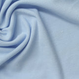 Polyester Modal Stretch Rib Knit Fabric, 220 gsm, 155 cm — Blue — photo 2