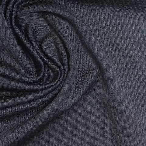 Nylon Stretch Knit Fabric, 250 gsm, 150 cm — Navy