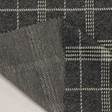 Grey Plaid Jacquard, Viscose-Poly — photo 2