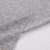 Grey Heathered-Marl Jersey Knit, Poly-Viscose — photo 2