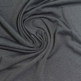 Dark Grey Marl Jersey Knit, Polyester — photo 2