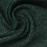 Dark Green Marl Chunky Knit, Viscose-Poly — photo 2