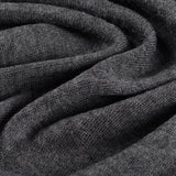 Grey Marl Jersey Knit, Polyester — photo 2