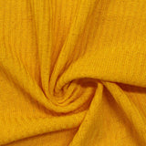 100% Polyester Rib Knit Fabric, 245 gsm, 155 cm — Orange — photo 2