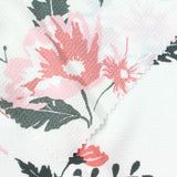 Pink Floral Chiffon, Polyester — photo 2