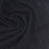 Black Vertical-Stripe Rib Knit, Polyester — photo 2