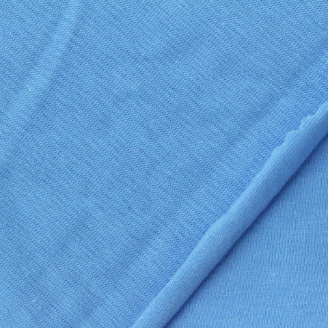 Cotton Polyester Jersey Knit Fabric, 140 gsm — Blue, ref EF-254067