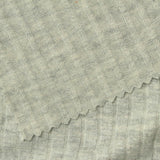 Light Grey Marl Rib Knit, Viscose — photo 2